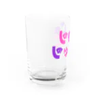 ぷにっとショップのロゴ Water Glass :left