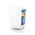 tamacorocompany の3色のコブタ Water Glass :left