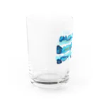 さくらもちドローイング商店のドローイング「群れ」 Water Glass :left