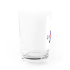 空、翔ブ、ペンギン。の「ファイティングポーズ」グラス Water Glass :left