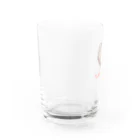 mydaringistabbycat  ダーリンはとらねこ　のtabby cat choco cake Water Glass :left