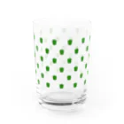 CHOSANAのドット よく見るとピーマン Water Glass :left