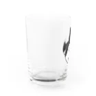 ハチワレ俱楽部のウクライナ支援ハチワレ俱楽部プリケツ君 Water Glass :left