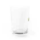 けたらふゆの白カメちゃん Water Glass :left