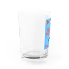 絵が下手な人。の海産物フェア Water Glass :left