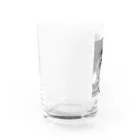 まずいハンバーガー屋の偏差値50スーパーたにしげ Water Glass :left