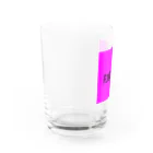 FLYHIGH615【別館】のFLYHIGH615　初期ロゴグラス Water Glass :left