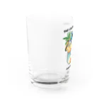 やしの実食堂オリジナルグッズの5周年プリントグッズ Water Glass :left