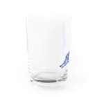 segasworksのながいねこ（伸び） Water Glass :left