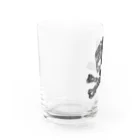 chillcalの髑髏グラス Water Glass :left