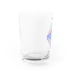 Web3 Shopのeth glyph colored Water Glass :left