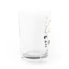 かぬぬの顔がながーーいわんこ Water Glass :left