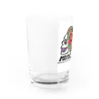 沖縄114期 比嘉真梨代 後援会のカラー　初優勝記念 Water Glass :left