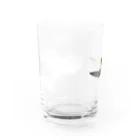 いもけんぴのハヤブサと綿雲 Water Glass :left