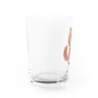 ノアオオカミのオオカミのウルフル Water Glass :left