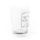 ﾃﾞｻﾞｲﾝｽﾀｼﾞｵ_ﾆｸｷｭｰのOHIRUNE TIME|Line art Water Glass :left