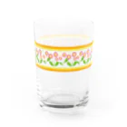 MIlle Feuille(ミルフィーユ) 雑貨店のレトロなお花 Water Glass :left