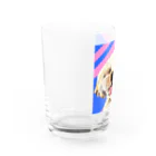 キーのモコモコ Water Glass :left