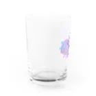 ココロの修理屋さん🔧の虹くま🌈ハート Water Glass :left