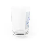 カオスのカオスのウサギ Water Glass :left