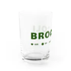 ぶろっこりのbroccoli Water Glass :left