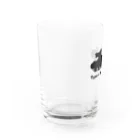 puikkoの戦車　四式十五糎自走砲ホロ（黒） Water Glass :left