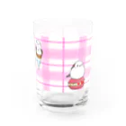 keyずSHOP シマエナガのシマエナガ　スイーツ　グラス Water Glass :left