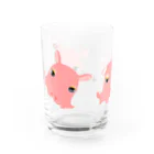 LalaHangeulの3匹のメンダコさん Water Glass :left