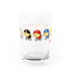 麻雀プロ競輪部の競輪ひよこ-ピヨピヨレーサー Water Glass :left