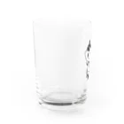 ねこイチゴのお店のこまじょの「はるかぜ」ちゃん（ラブ風船） Water Glass :left