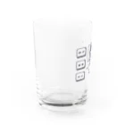 Andiamoのつけまなの Water Glass :left