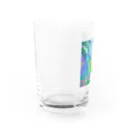 けいこうしょくの南国プールのメロンソーダ Water Glass :left