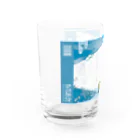 TOAのビールのグッズの【セゾン】ビールラベル風グラス Water Glass :left