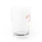 EDGEのスズリのジャンガリアンハムスター　OKサイン Water Glass :left