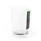 春先の源氏物語　34帖「若菜」 Water Glass :left