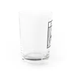 萬田裕仁の眼帯サークルカット Water Glass :left