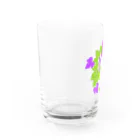 momolove の葡萄な肺胞(白色バージョン) Water Glass :left