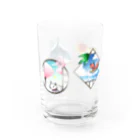 笛冬の四季ちび Water Glass :left