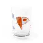 yellowpandaのサカナのコップ Water Glass :left