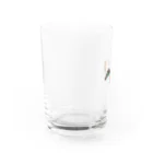 こげこげおこげまるのじっと見つめる Water Glass :left