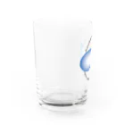 sakana(:  )~%のおさかなはうすのコップ Water Glass :left