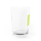 ニコニコの円結びネコ Water Glass :left