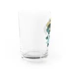 ノアオオカミのオオカミのウルフル Water Glass :left