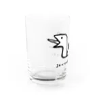 空想世界悠々社のじゃのみちはへび Water Glass :left