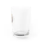 一色に統一できなくて白の哀愁ラッコ Water Glass :right