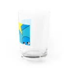 どぐまぐ商店の弾ける青玉グラス Water Glass :right