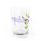 idumi-artの清少納言　枕草子より～紫なるもの Water Glass :right