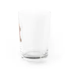 ぷーどるはうすのトイプードルレッドくん Water Glass :right