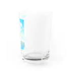 ぷωて( •́ .̫ •̀ و(و "の梅雨明け Water Glass :right