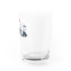 グットクルー公式 SUZURI店の「オシャレマジック！」ONモード Water Glass :right